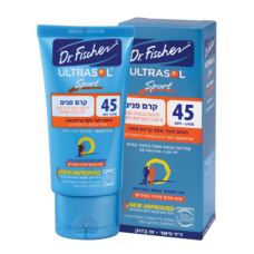Солнцезащитный крем для лица для спортсменов, Dr. Fischer Ultrasol Sport Sport Face Cream SPF 45 50 ml